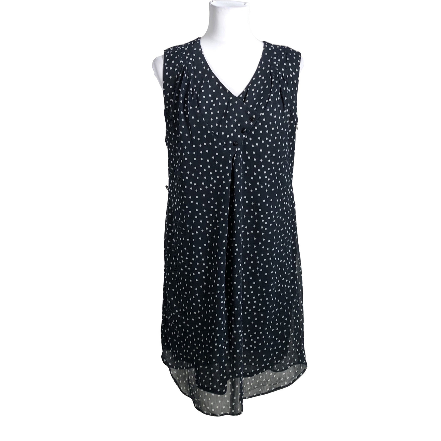 Unisex Steilmann - Schiffon dress, size 36 - Blue (1)