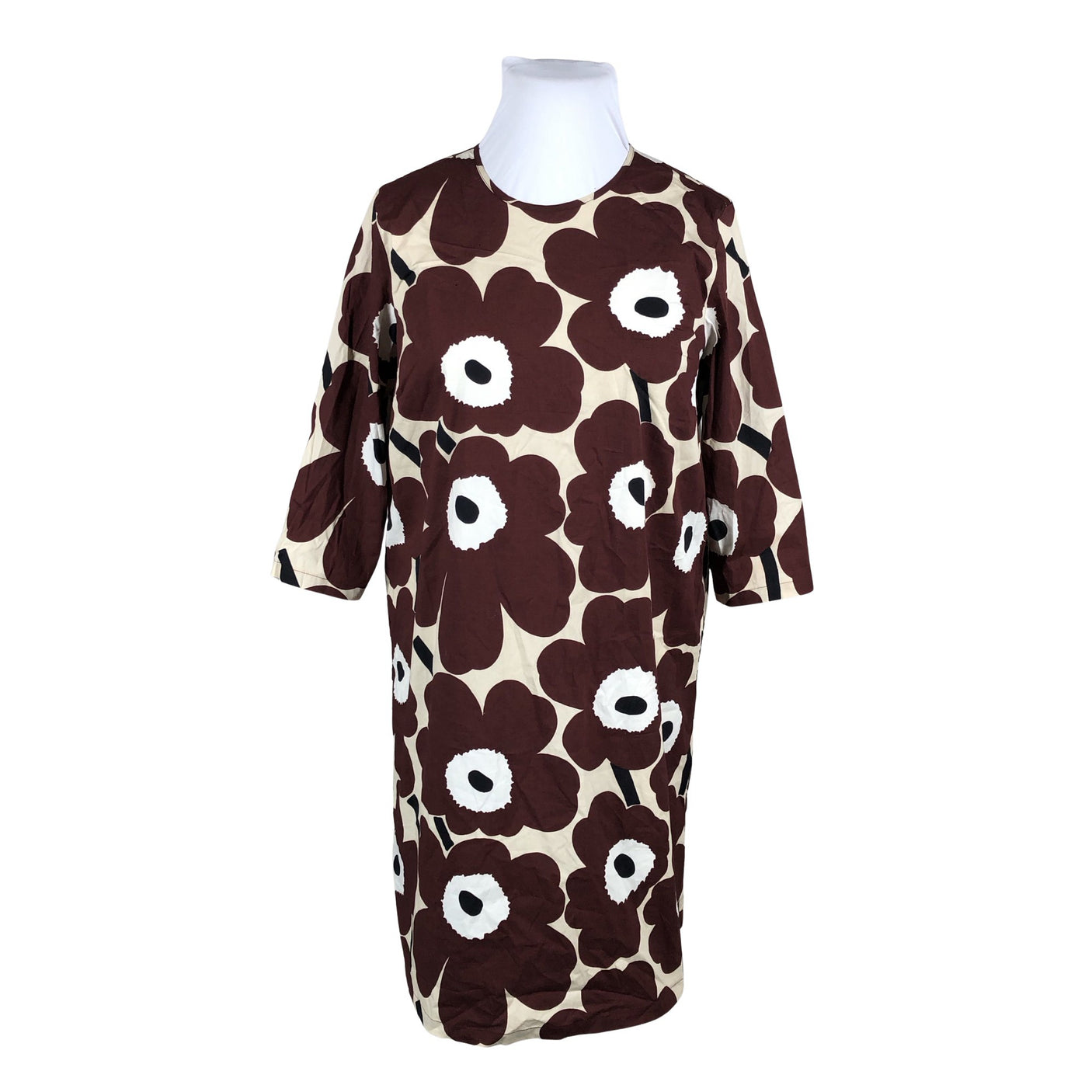 Unisex Marimekko - Dress, size 44 - Brown (1)