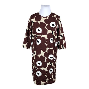 Unisex Marimekko - Dress, size 44 - Brown (1)