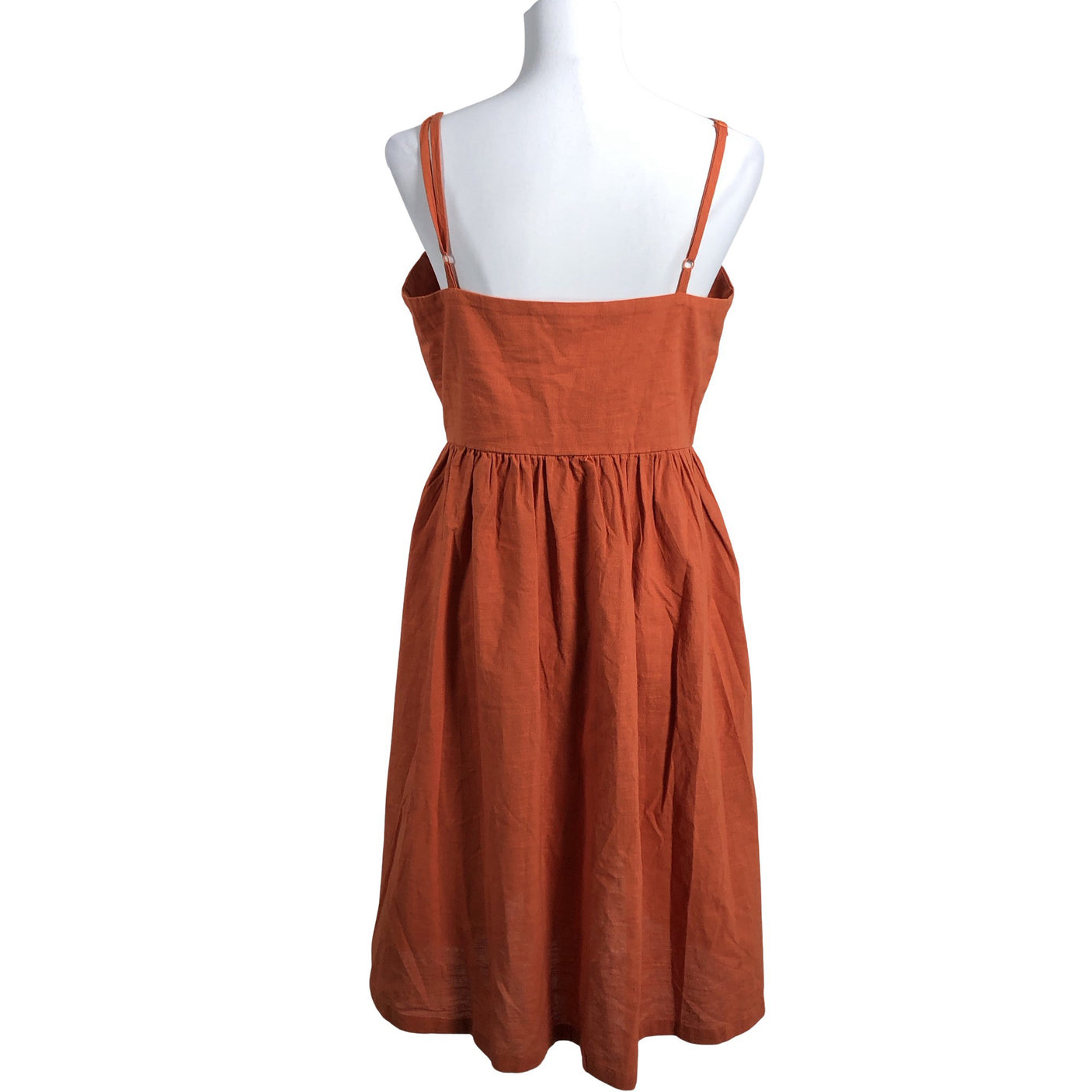 Unisex Brave Soul - Dress, size 40 - Orange (2)