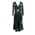 Unisex Massimo Dutti - Schiffon dress, size Ei kokoa - Green ()