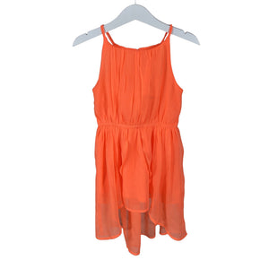 Unisex Lindex - Schiffon dress, size 92 - 98 - Orange (1)