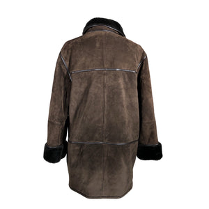 Unisex Saki - Leather jacket, size 36 - Brown (3)