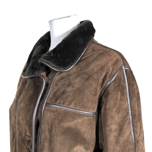 Unisex Saki - Leather jacket, size 36 - Brown (2)