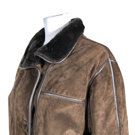 Unisex Saki - Leather jacket, size 36 - Brown (2)