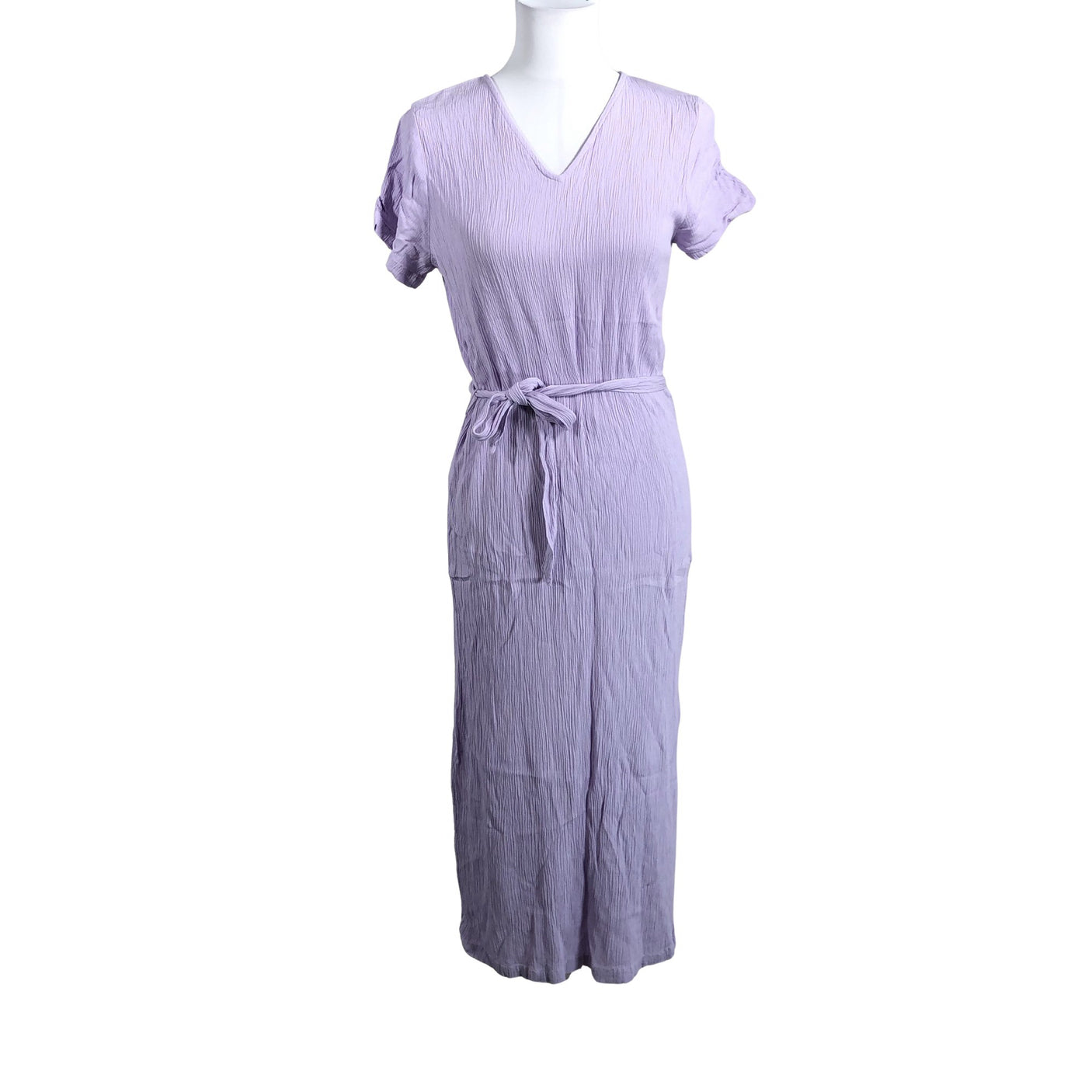 Unisex Ichi - Schiffon dress, size 40 - Violet (1)