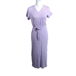 Unisex Ichi - Schiffon dress, size 40 - Violet (1)