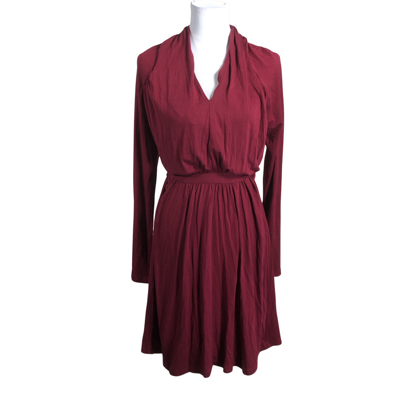 Unisex Esprit - Tricot dress, size 40 - Wine red (1)