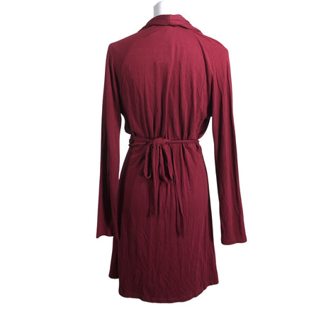 Unisex Esprit - Tricot dress, size 40 - Wine red (2)