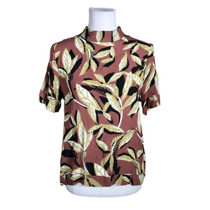 Unisex Nümph - Short-sleeved blouse, size 36 - Light pink (1)
