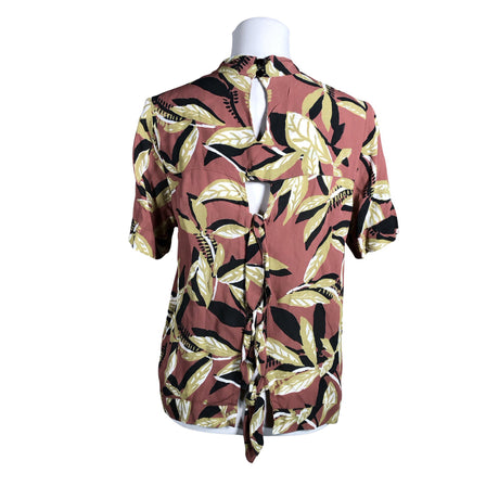 Unisex Nümph - Short-sleeved blouse, size 36 - Light pink (2)