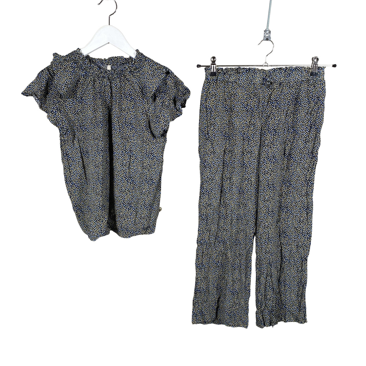 Unisex POMPdeLUX - Schiffon trousers, size 158 - 164 - Blue (1)