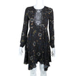 Unisex A.L.C. - Schiffon dress, size 34 - Black ()
