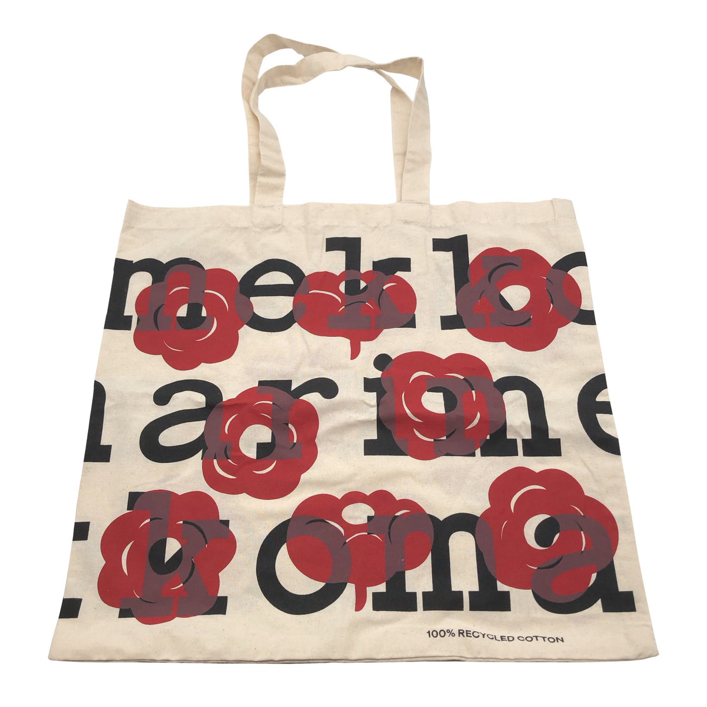 Unisex Marimekko - Shopping bag, size Maxi - Red (3)