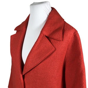 Unisex Gerry Weber - Wool coat, size 48 - Red (4)