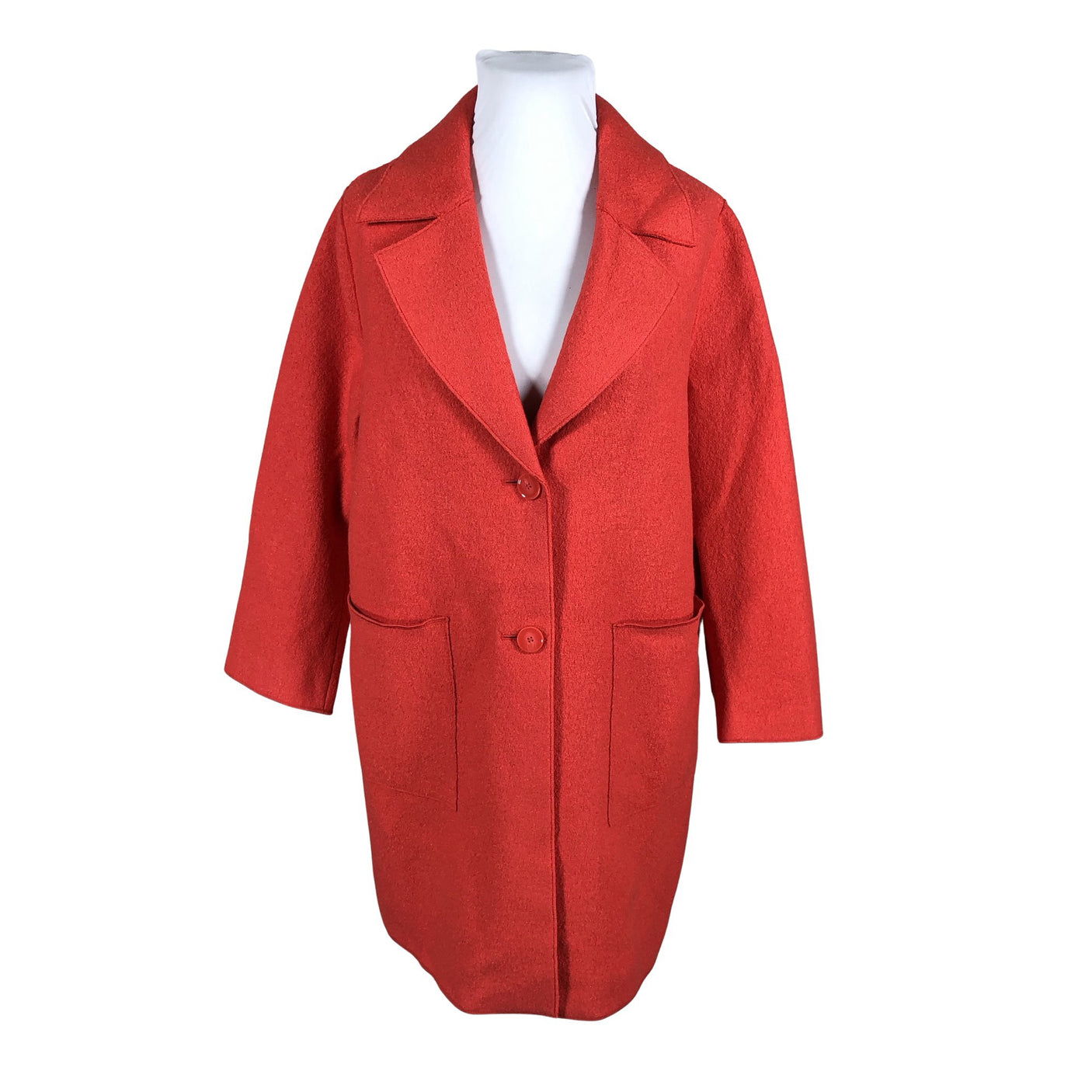 Unisex Gerry Weber - Wool coat, size 48 - Red (1)