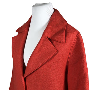 Unisex Gerry Weber - Wool coat, size 48 - Red (3)