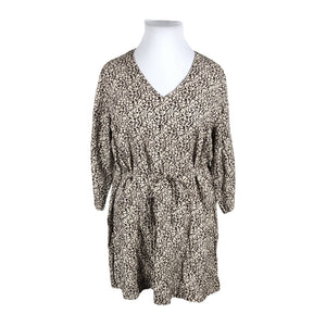 Unisex Your Face - Schiffon tunic, size 42 - Brown (1)