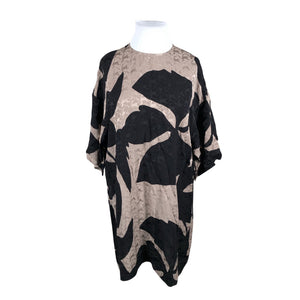 Unisex Marimekko - Schiffon dress, size 44 - Black (1)