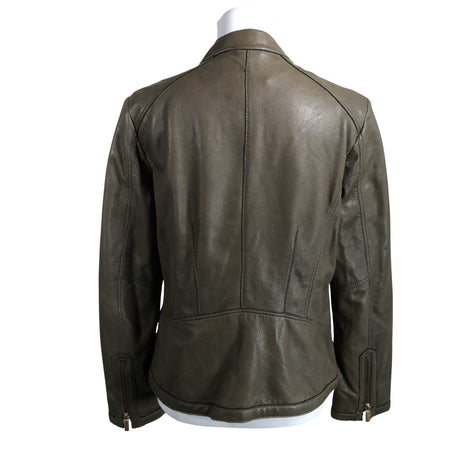 Unisex Milestone - Leather jacket, size 40 - Brown (2)