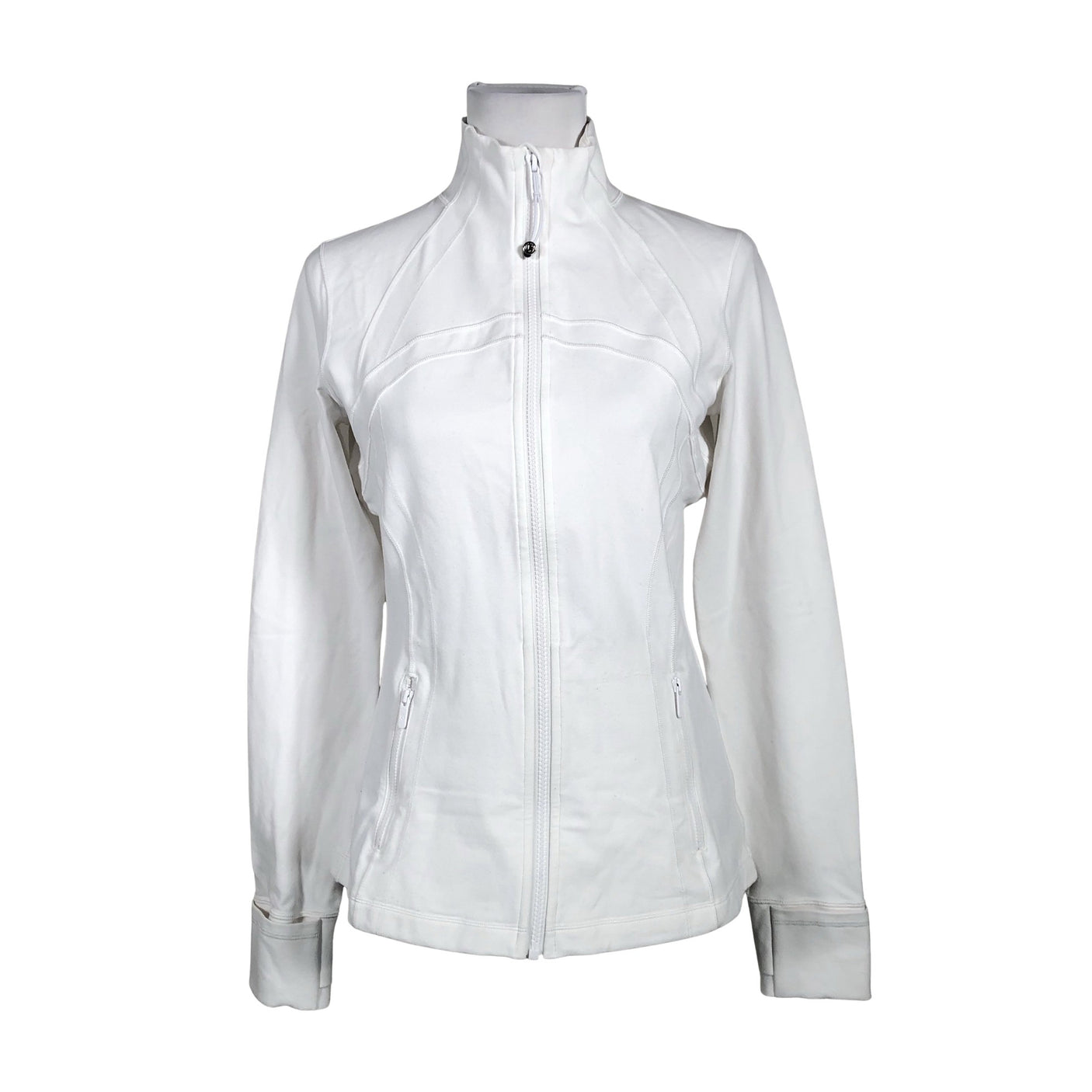 Unisex Lululemon - Sports shirt, long sleeve, size 40 - White (1)