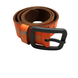 Unisex Superdry - Leather belt, size Ei kokoa - Orange (1)