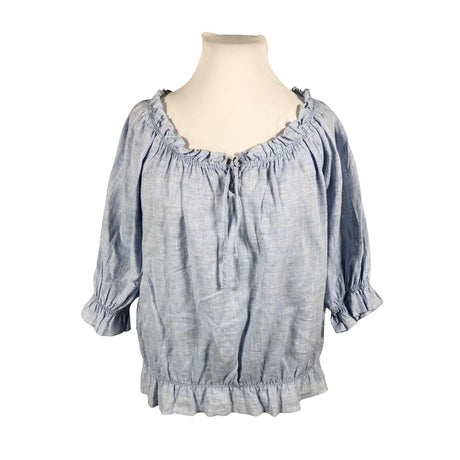 Unisex Bypias - Blouse, size 44 - Light blue (2)