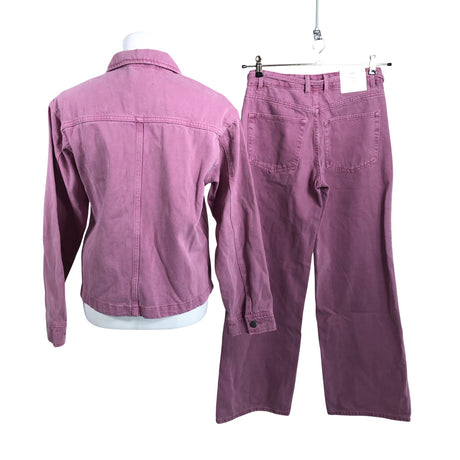 Unisex Lindex - Denim jacket, size Ei kokoa - Violet (2)