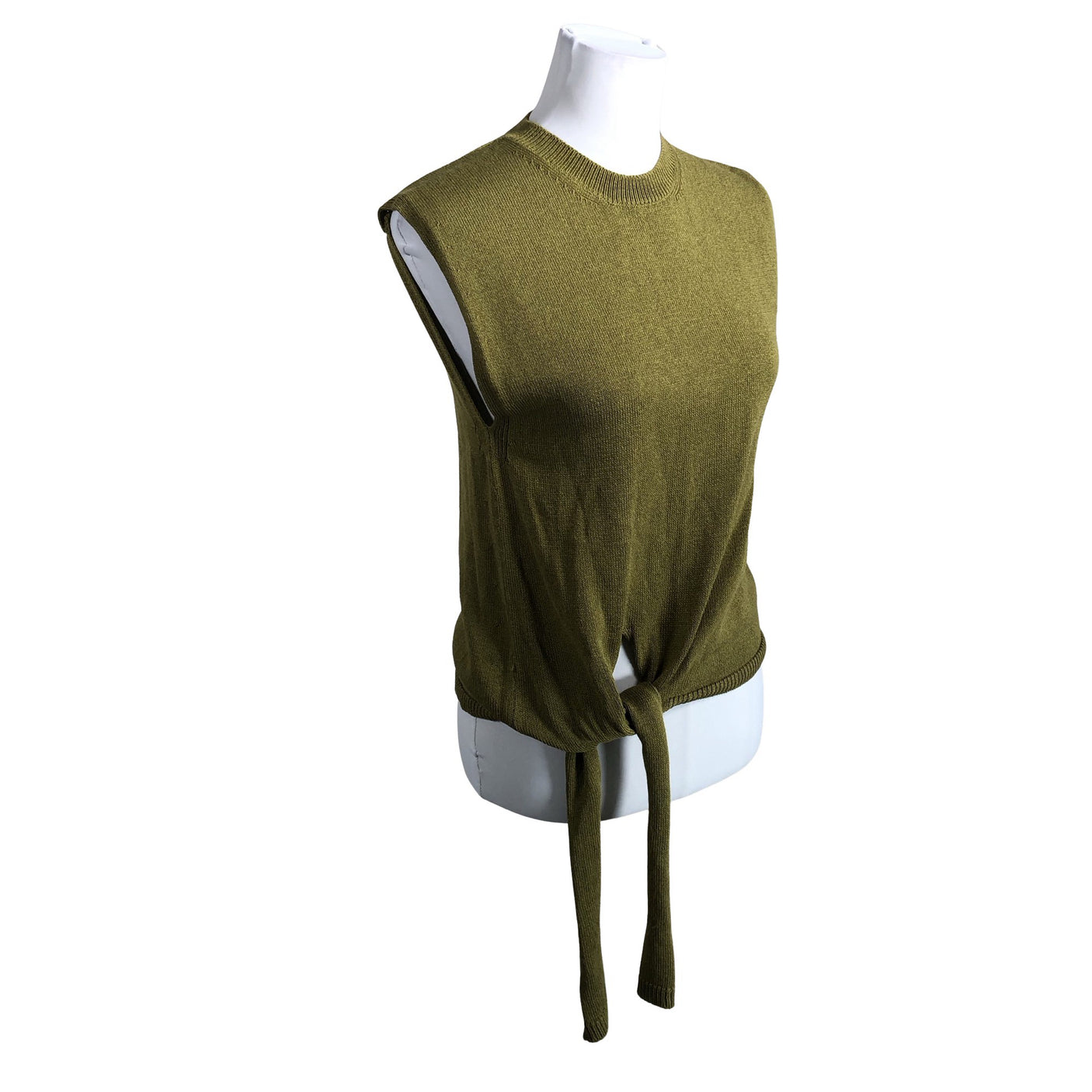 Unisex Massimo Dutti - Top, size 38 - Green (2)