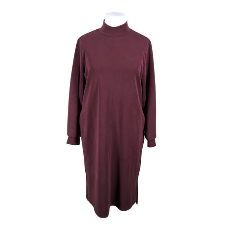 Unisex My Essential Wardrobe - Tricot dress, size 42 - Wine red (2)