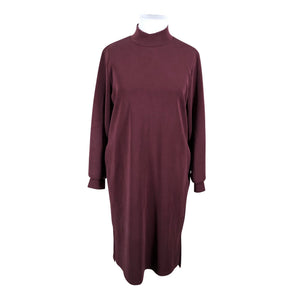 Unisex My Essential Wardrobe - Tricot dress, size 42 - Wine red (1)
