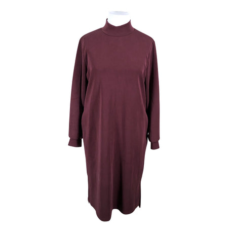 Unisex My Essential Wardrobe - Tricot dress, size 42 - Wine red ()
