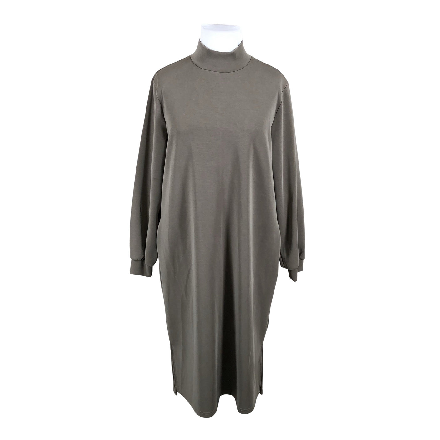 Unisex My Essential Wardrobe - Tricot dress, size 44 - Green (1)