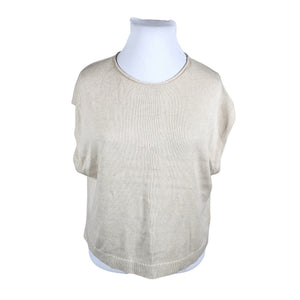 Unisex Marc O'Polo - Knit vest, size 42 - Beige (1)