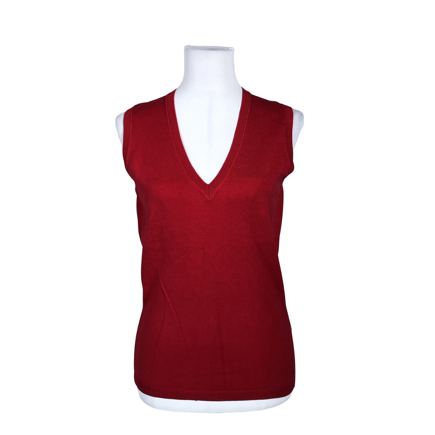 Unisex Esprit - Knit vest, size 40 - Red (1)