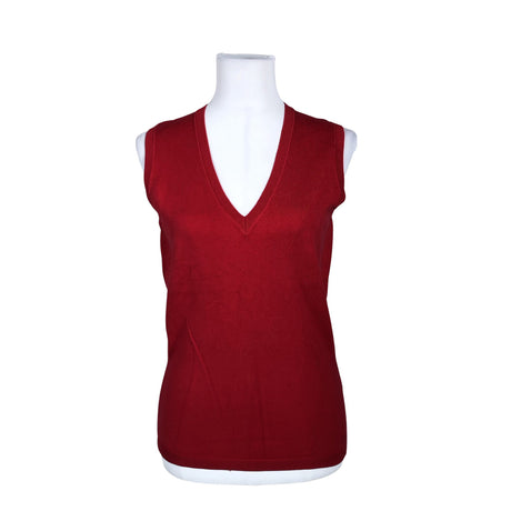 Unisex Esprit - Knit vest, size 40 - Red ()