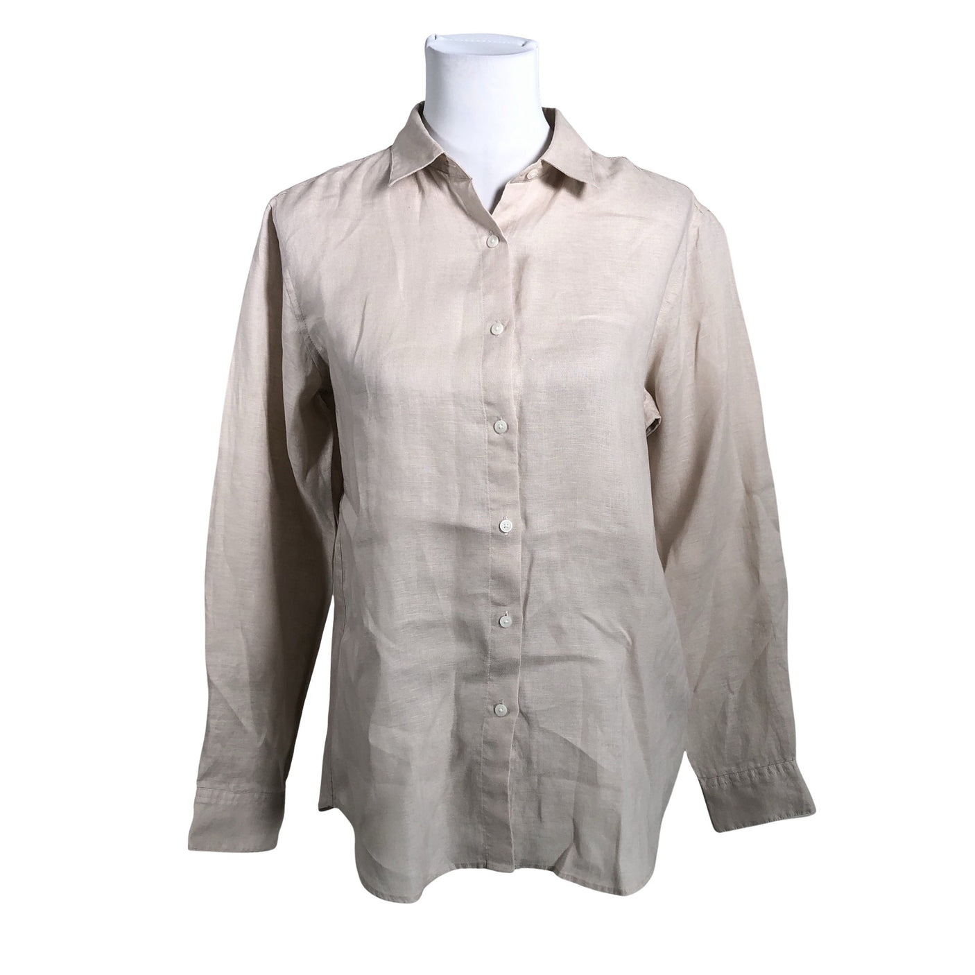 Unisex Uniqlo - Blouse, size 38 - Beige (1)