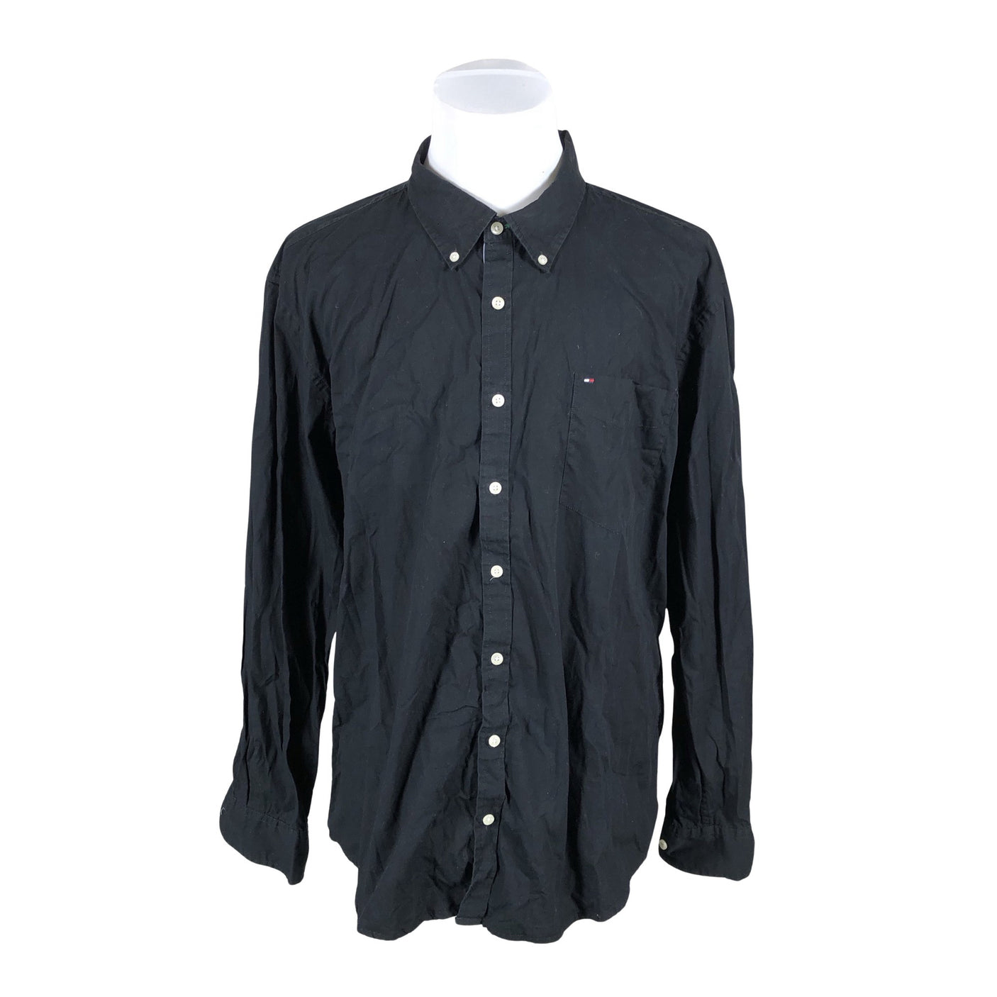 Unisex Tommy Hilfiger - Collared shirt, size XXL - Black (1)