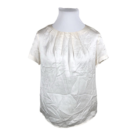 Unisex Ril's - Short-sleeved blouse, size 42 - Natural white (2)