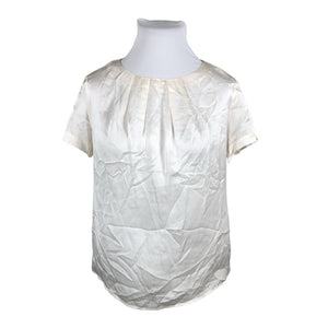Unisex Ril's - Short-sleeved blouse, size 42 - Natural white (1)
