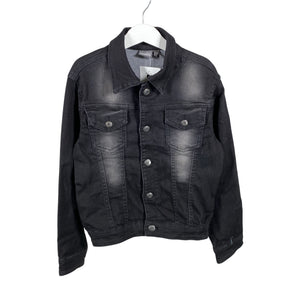 Unisex Kitzberg - Denim jacket, size 128 - 134 - Black (1)