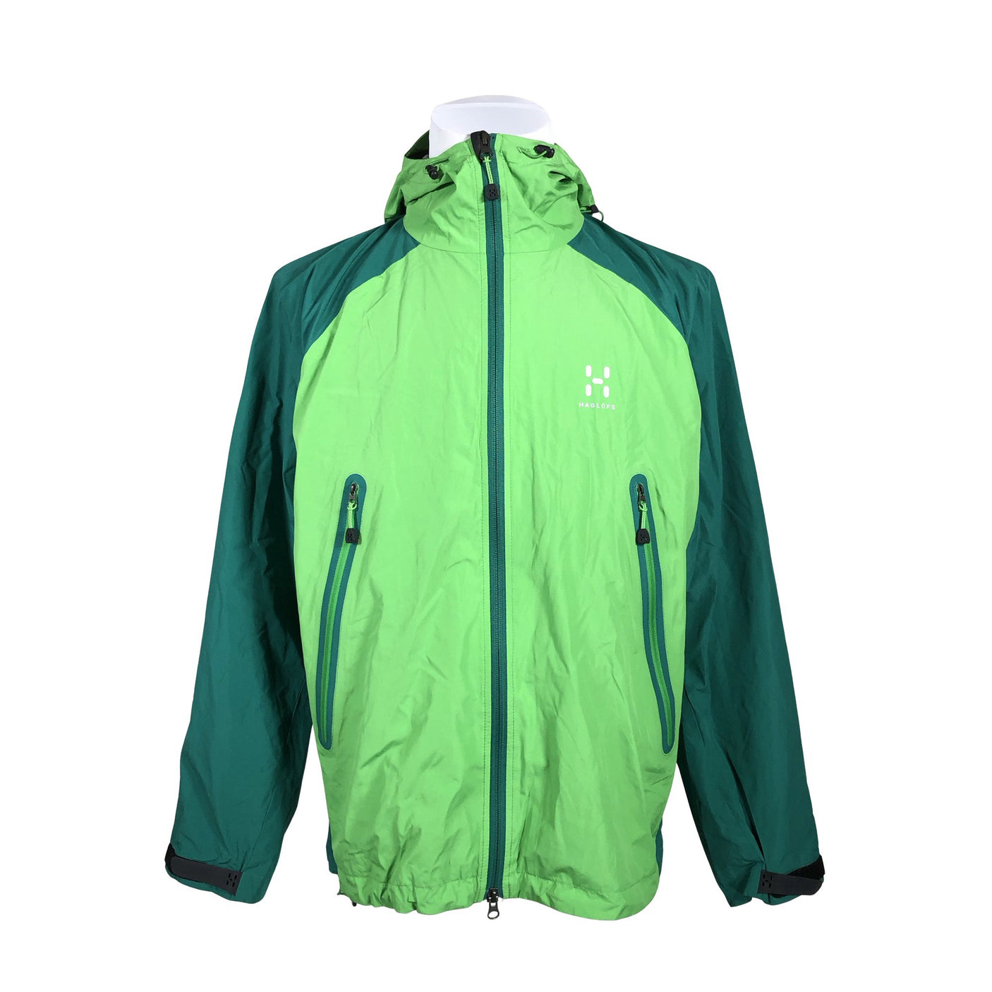 Unisex Haglöfs - Outdoor jacket, size M - Green (1)