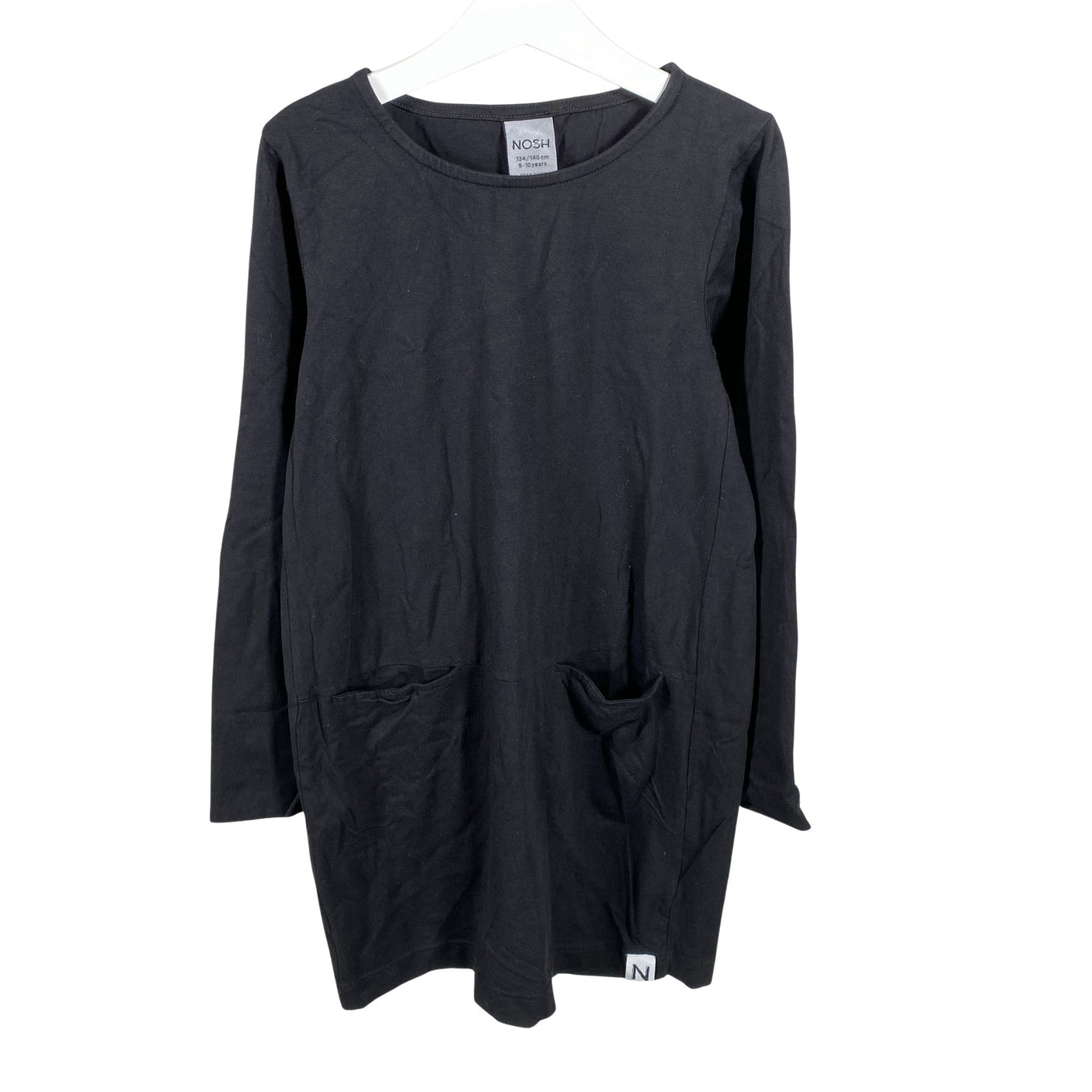 Unisex NOSH - Tricot dress, size 134 - 140 - Black (1)