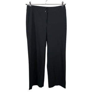Unisex Armani Collezioni - Straight leg trousers, size 42 - Black (2)