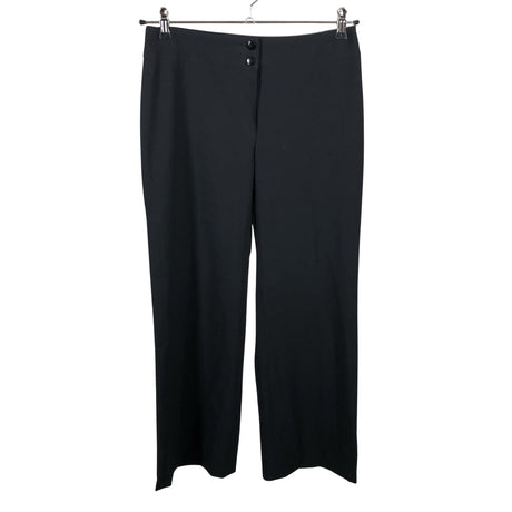 Unisex Armani Collezioni - Straight leg trousers, size 42 - Black ()