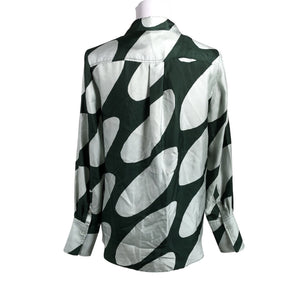 Unisex Marimekko - Blouse, size 36 - Green (2)