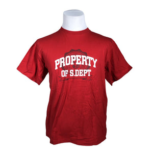 Unisex Soc - T-shirt, size L - Red (1)