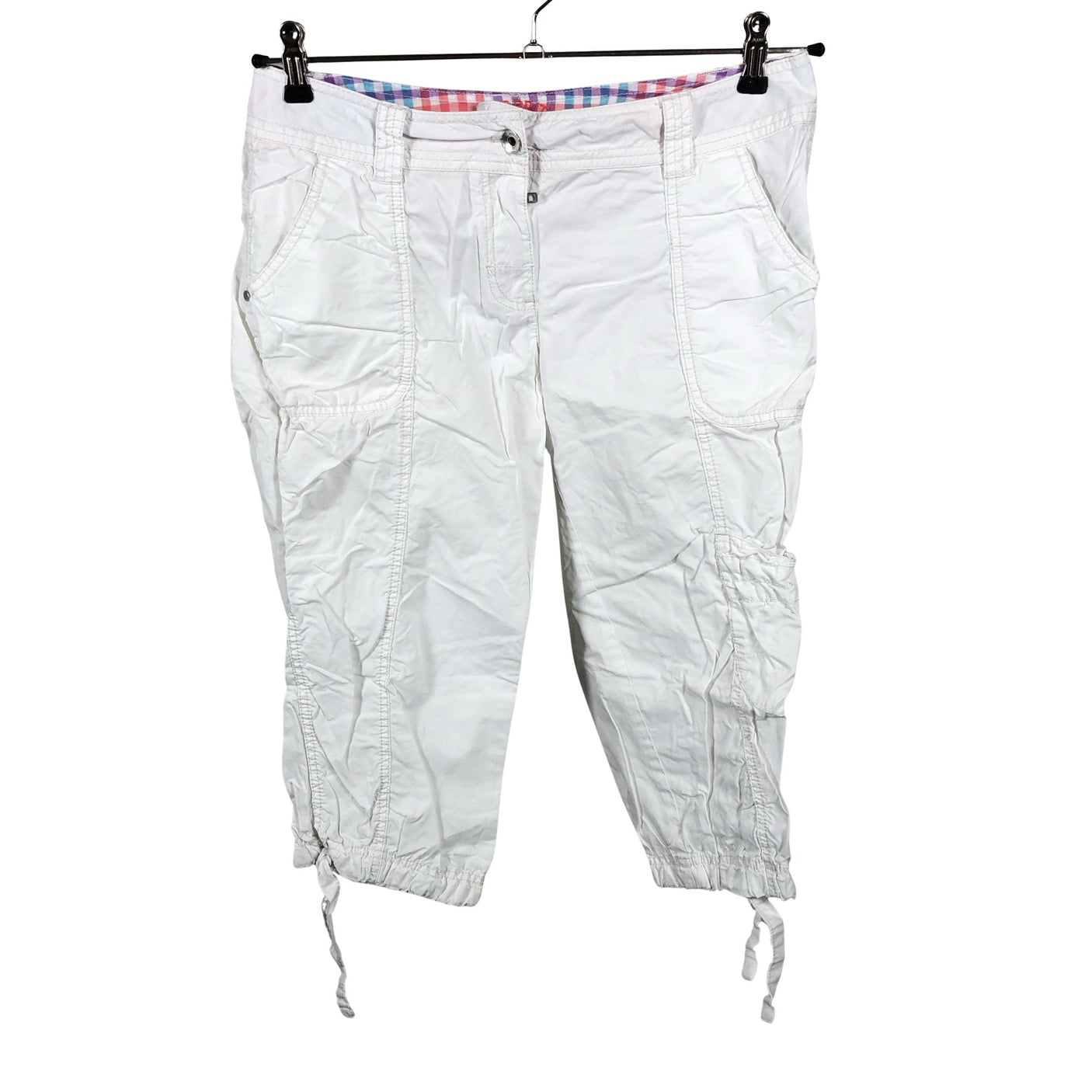 Unisex Esprit - Capri pants, size 38 - White (2)