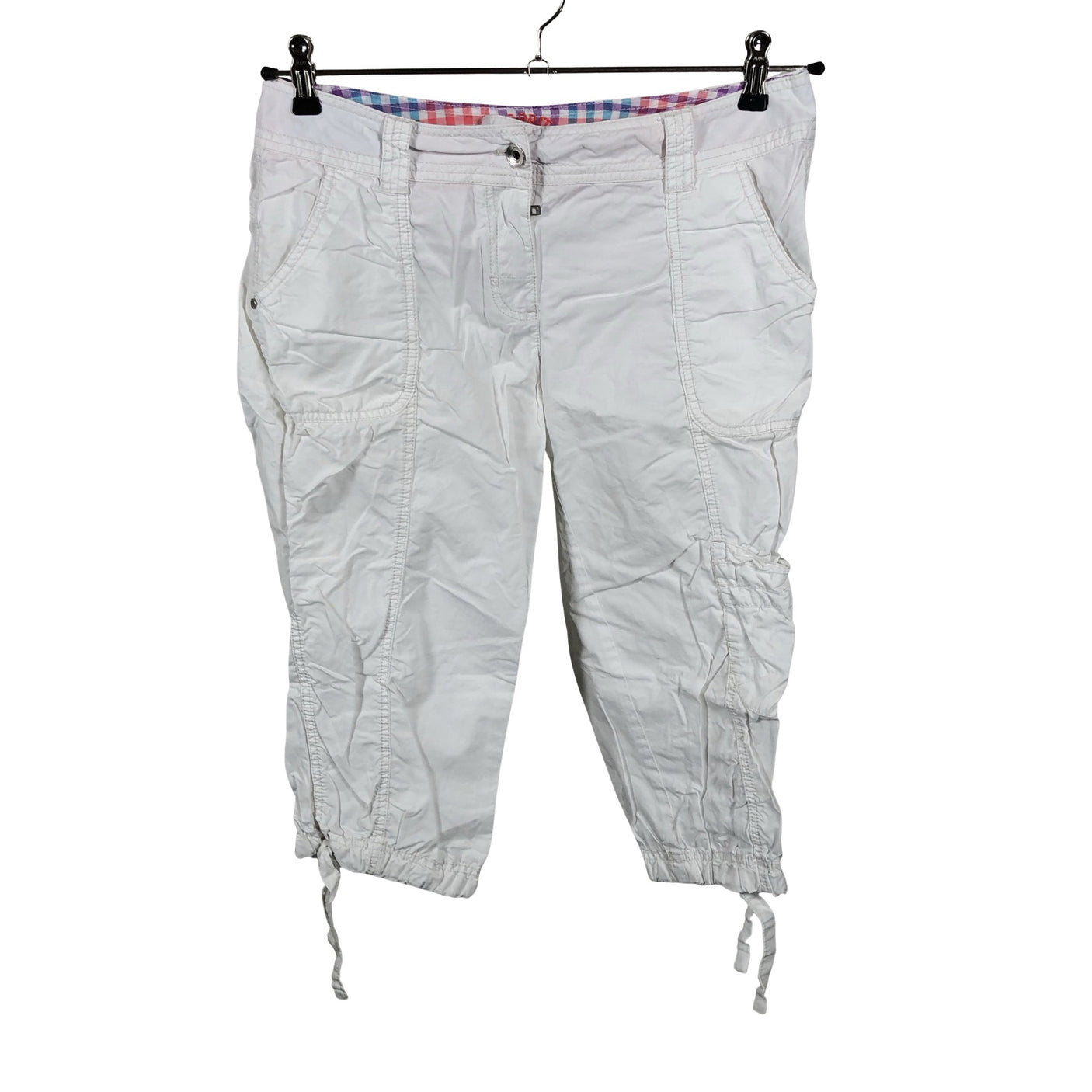 Unisex Esprit - Capri pants, size 38 - White (1)