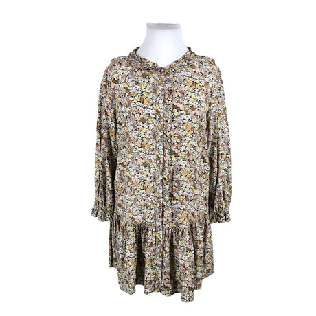 Unisex Free Quent - Dress, size 42 - Brown (2)